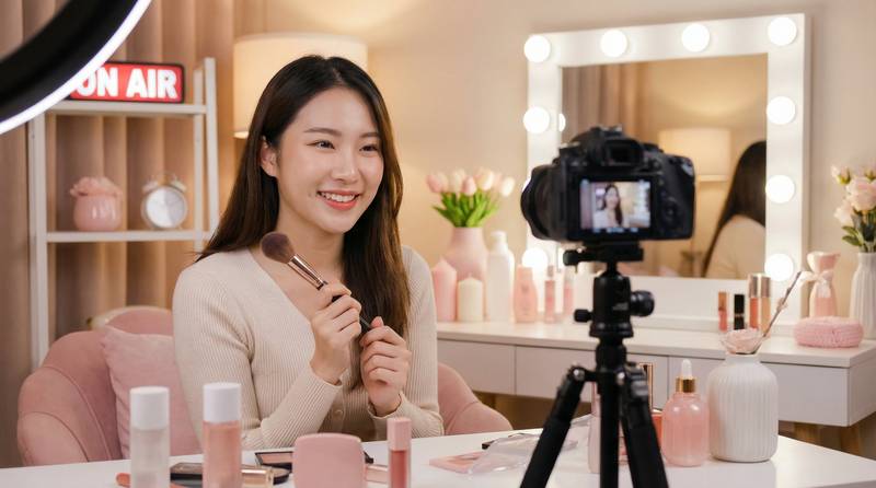 糖心vlog美妆视频教程